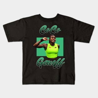 coco gauff Kids T-Shirt